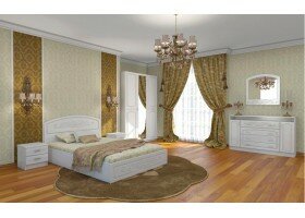 Модульная спальня "Венеция" жемчуг